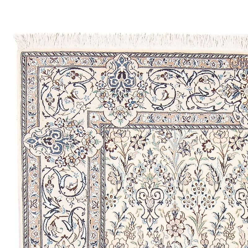 Perserteppich - Nain - Premium - 214 x 135 cm - creme