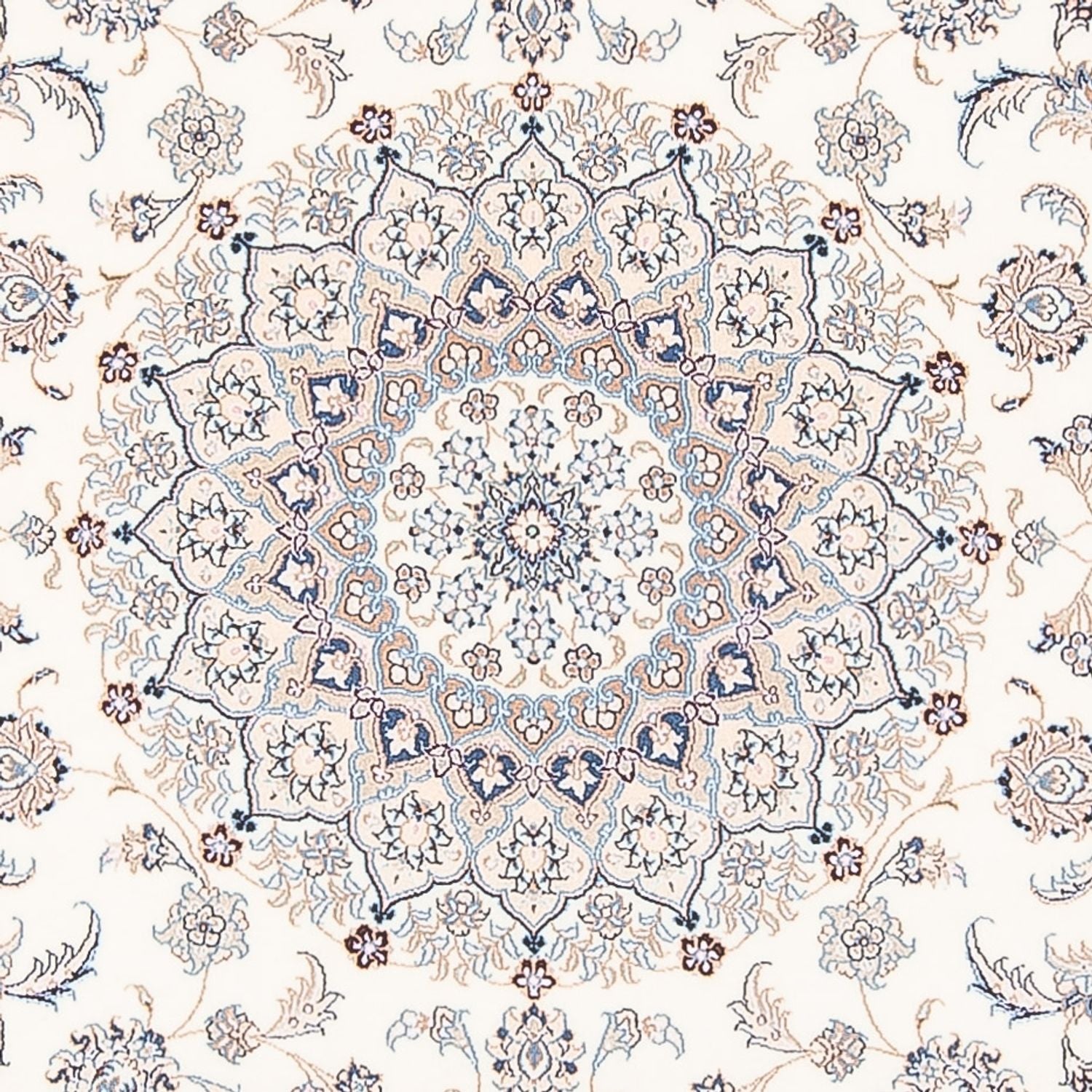 Perserteppich - Nain - Premium - 205 x 150 cm - creme