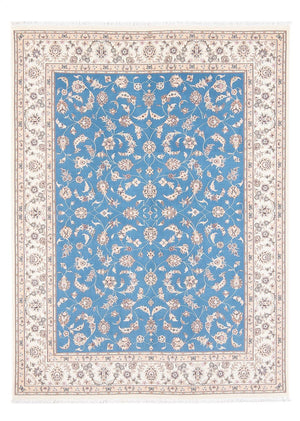 Perserteppich - Nain - Premium - 210 x 151 cm - blau
