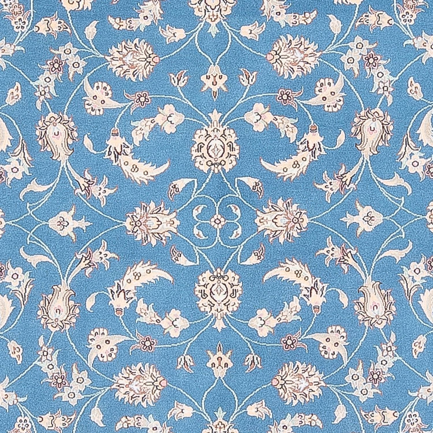Perserteppich - Nain - Premium - 210 x 151 cm - blau