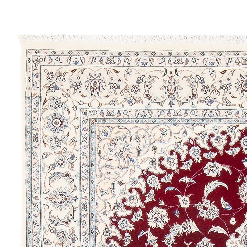 Perserteppich - Nain - Premium - 206 x 151 cm - rot