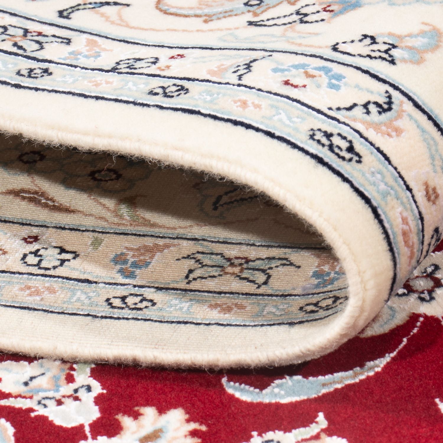 Perserteppich - Nain - Premium - 206 x 151 cm - rot