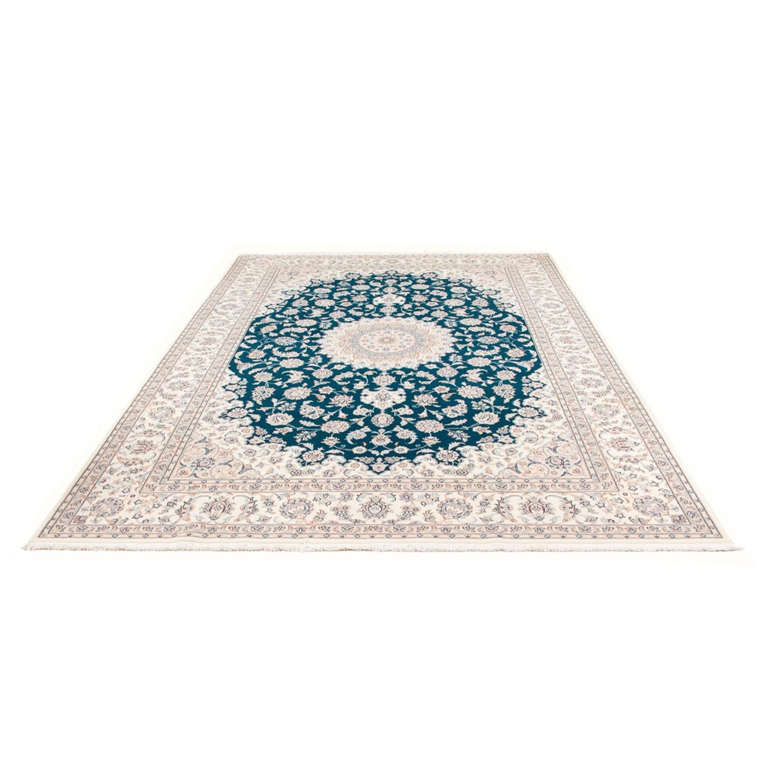 Perserteppich - Nain - 300 x 200 cm - grün