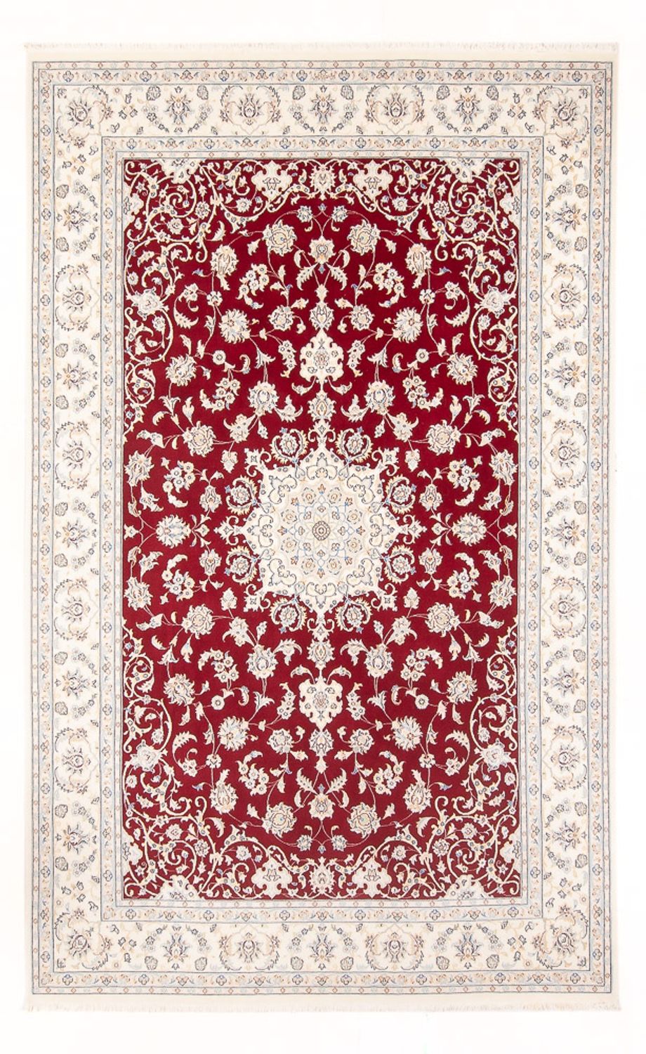 Perserteppich - Nain - 298 x 196 cm - rot