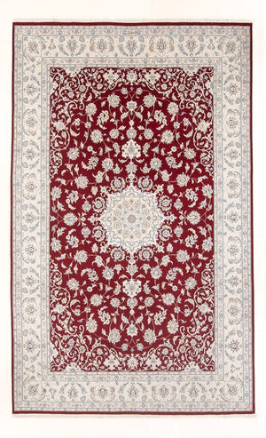 Perserteppich - Nain - 300 x 198 cm - rot