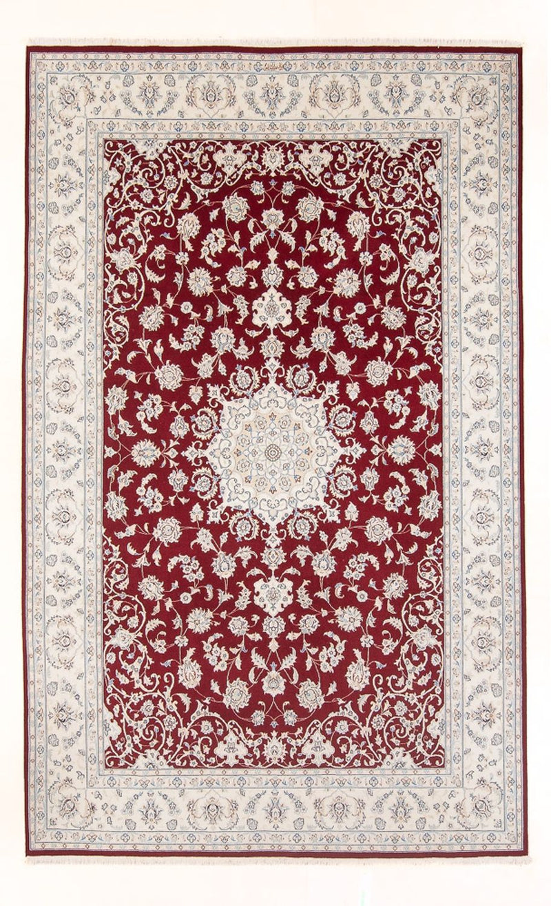 Perserteppich - Nain - 300 x 198 cm - rot