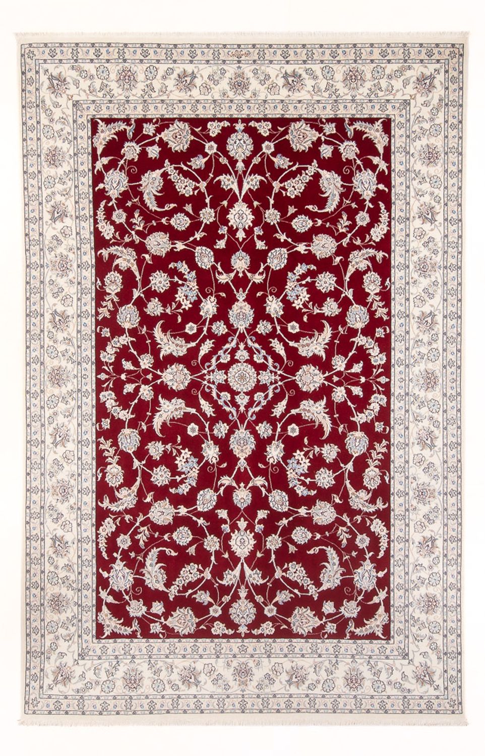 Perserteppich - Nain - 300 x 198 cm - rot