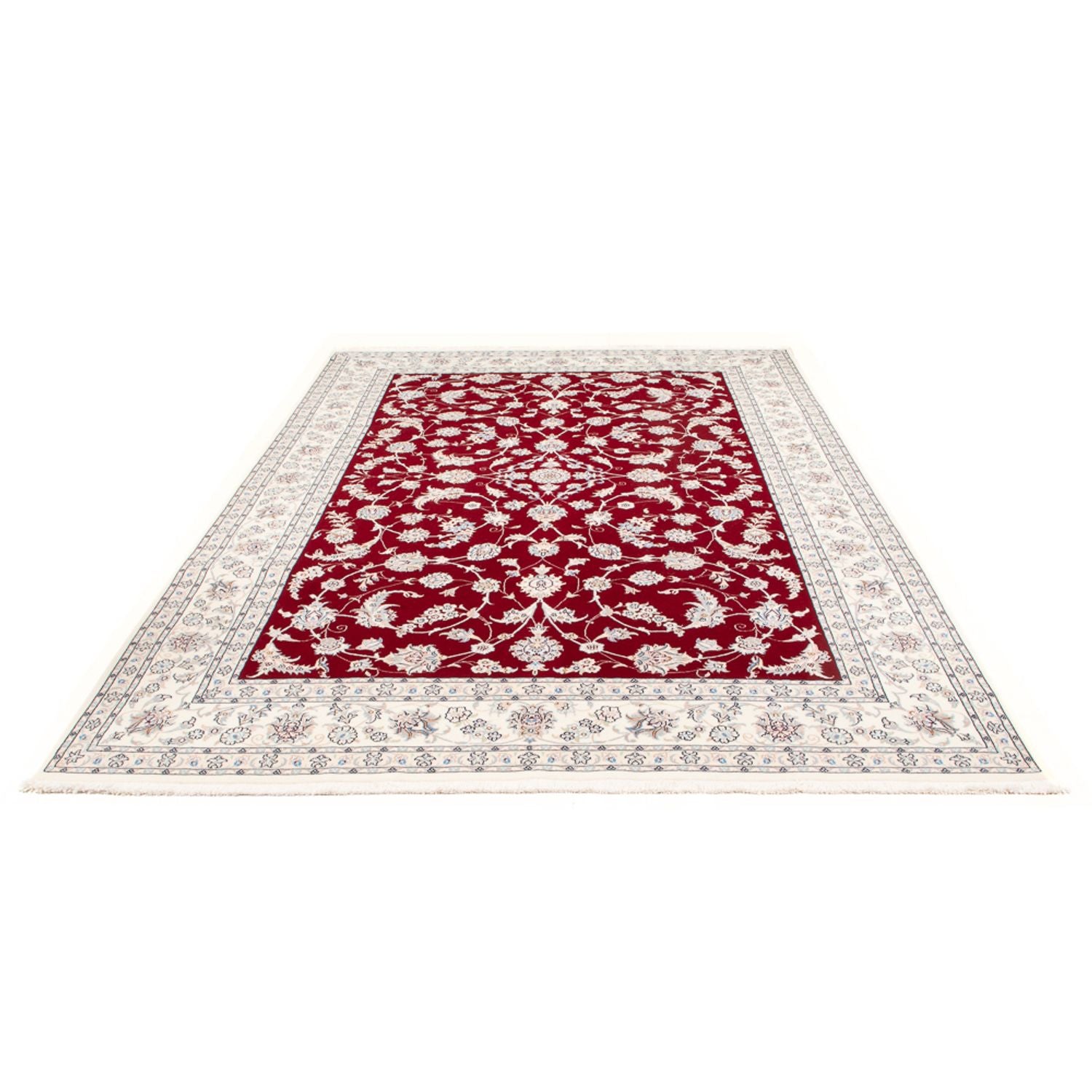 Perserteppich - Nain - 300 x 198 cm - rot