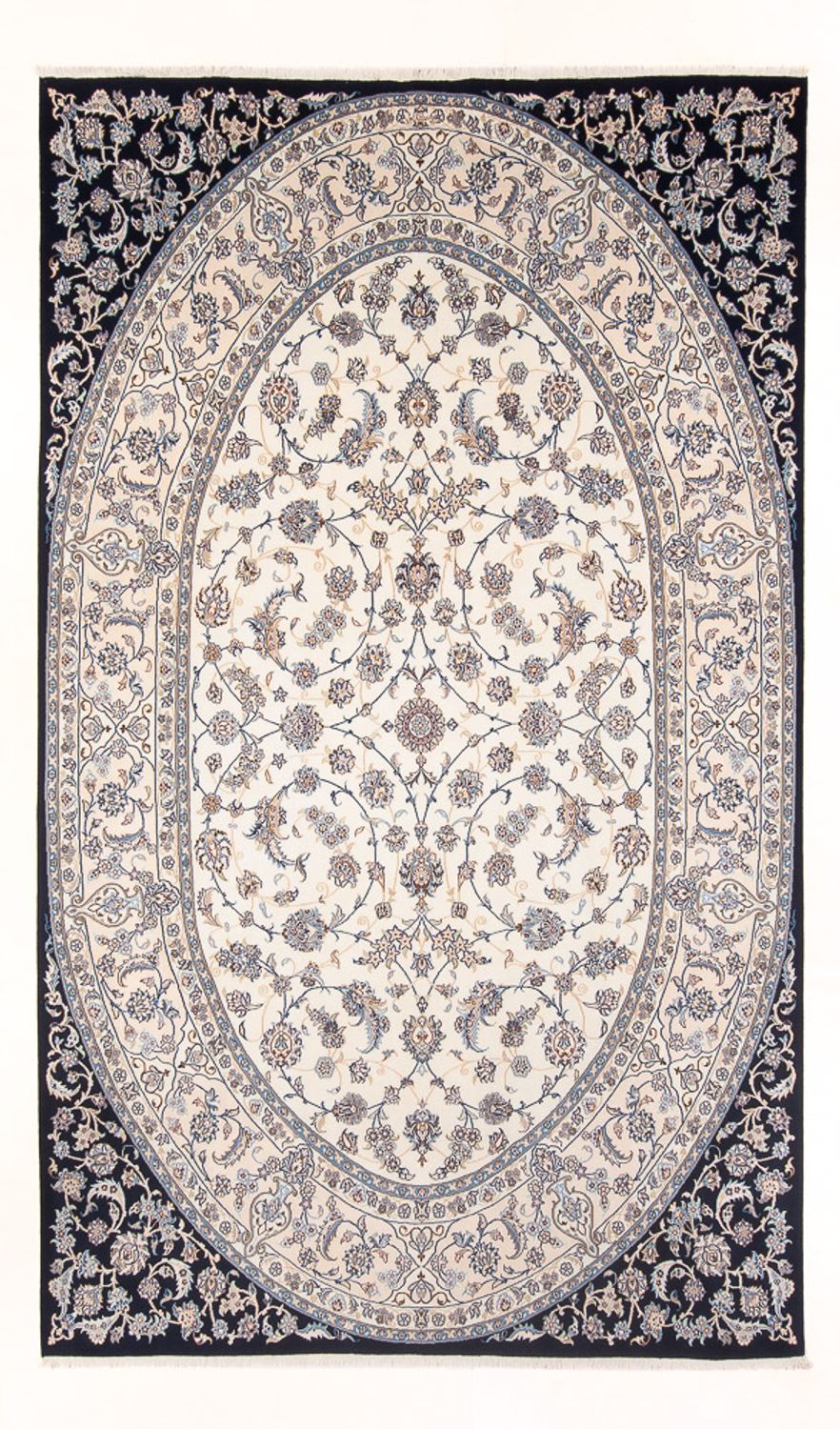 Perserteppich - Nain - 315 x 198 cm - creme