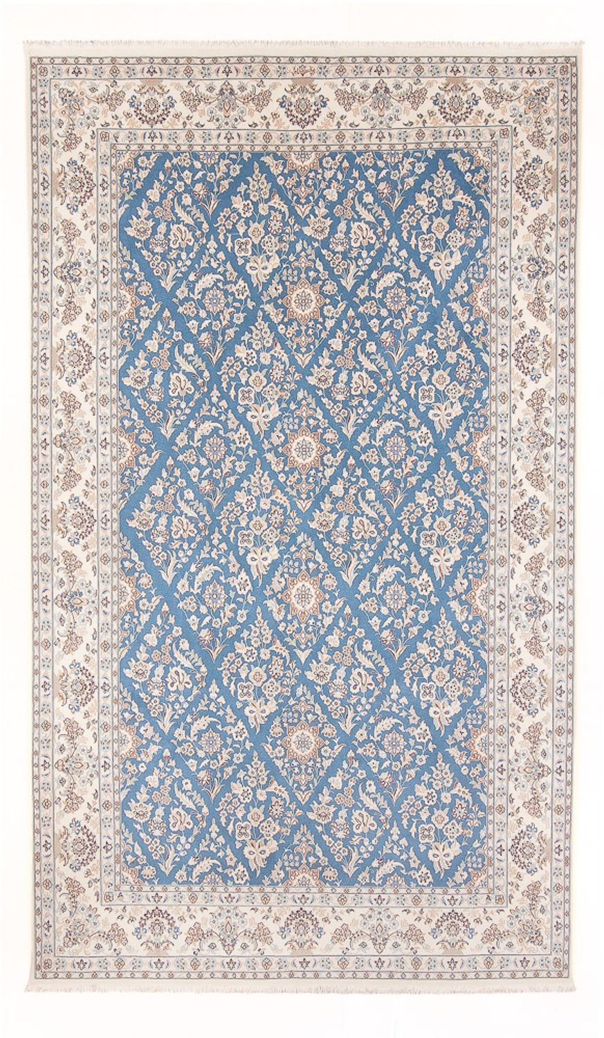 Perserteppich - Nain - 304 x 198 cm - hellblau