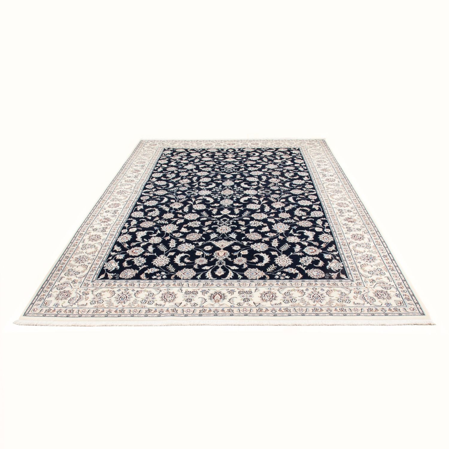 Perserteppich - Nain - Premium - 295 x 197 cm - dunkelblau