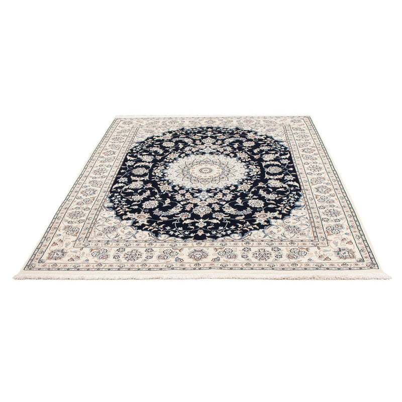 Perserteppich - Nain - Premium - 196 x 150 cm - dunkelblau