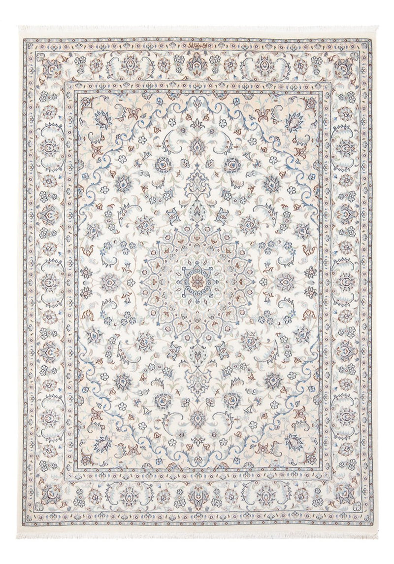 Perserteppich - Nain - Premium - 204 x 150 cm - creme