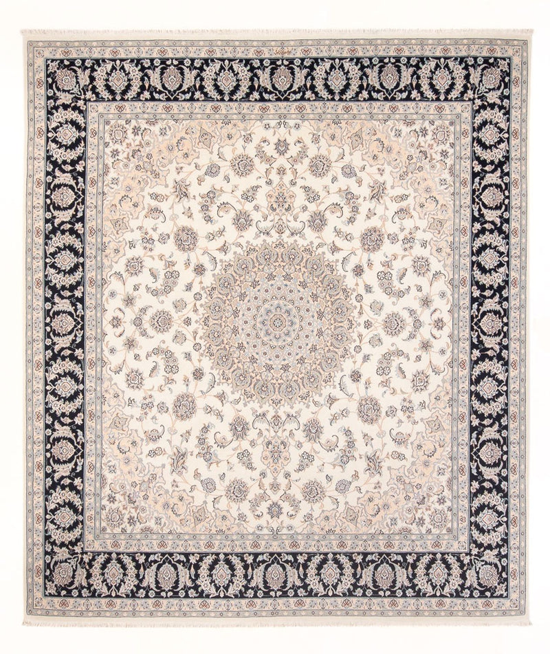 Perserteppich - Nain - Premium - 270 x 251 cm - creme