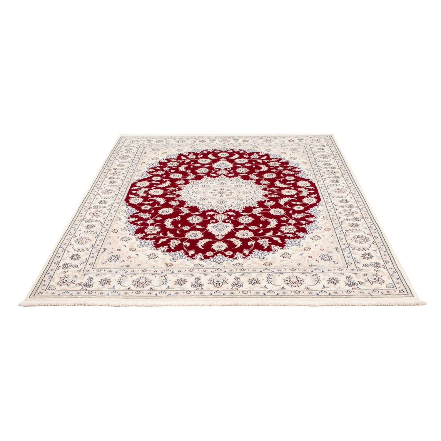 Perserteppich - Nain - Premium - 200 x 150 cm - rot