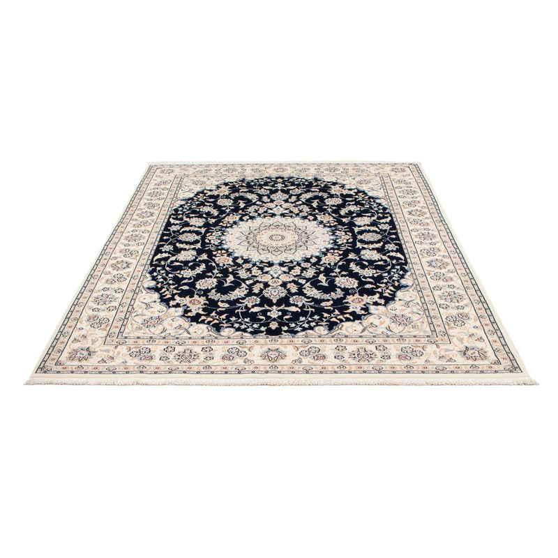 Perserteppich - Nain - Premium - 203 x 149 cm - dunkelblau