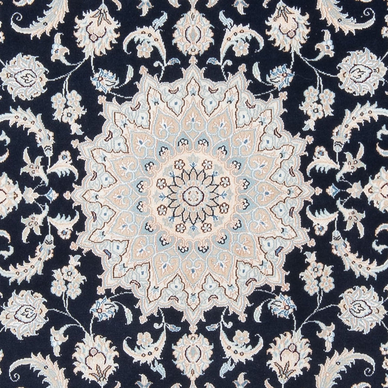 Perserteppich - Nain - Premium - 203 x 147 cm - dunkelblau