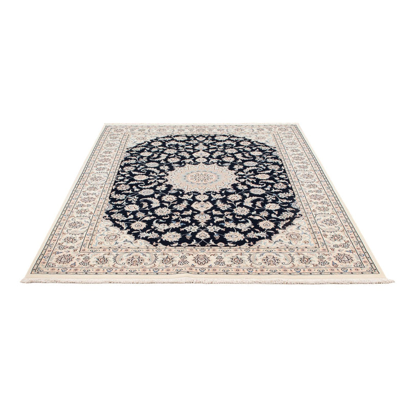 Perserteppich - Nain - Premium - 203 x 147 cm - dunkelblau