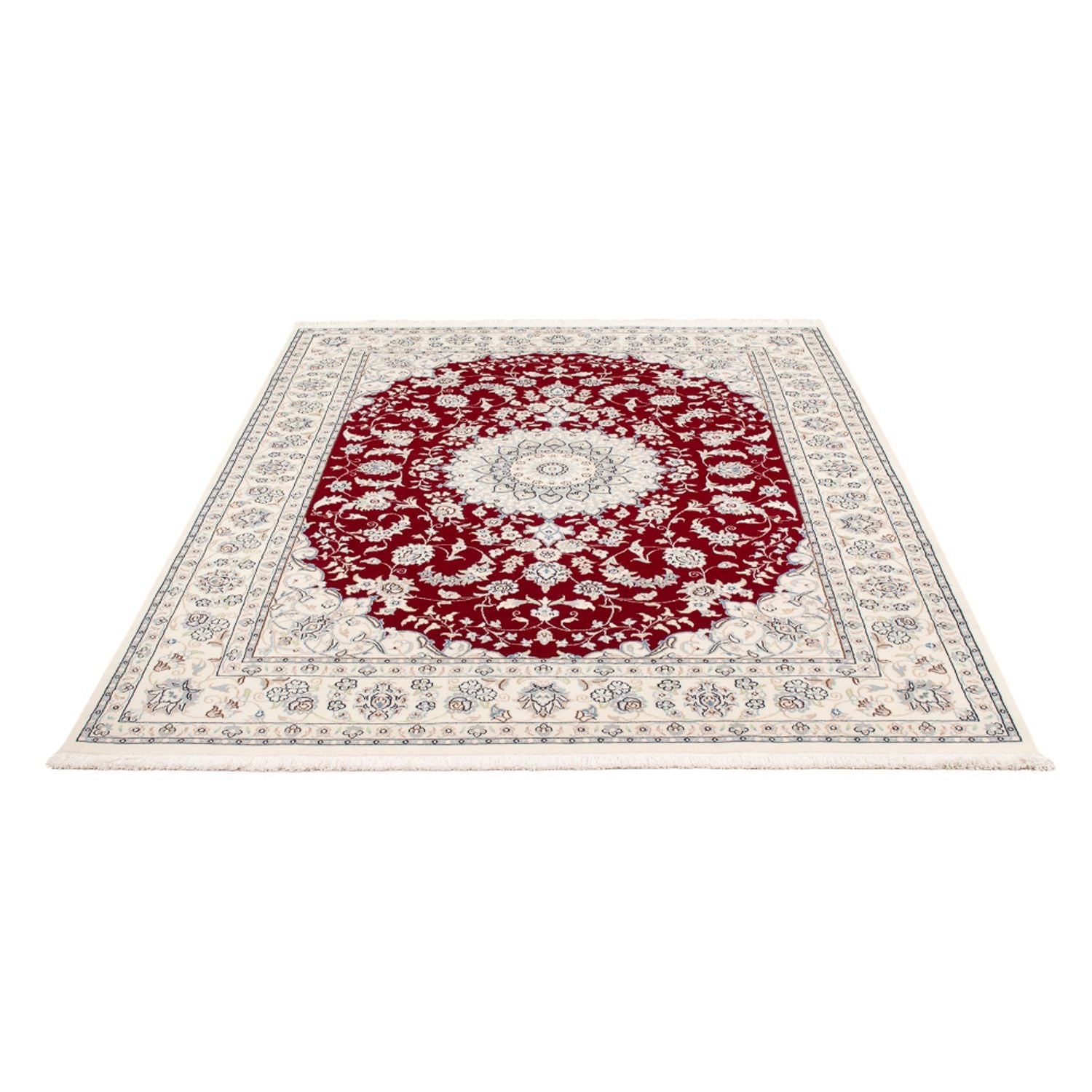 Perserteppich - Nain - Premium - 200 x 146 cm - rot
