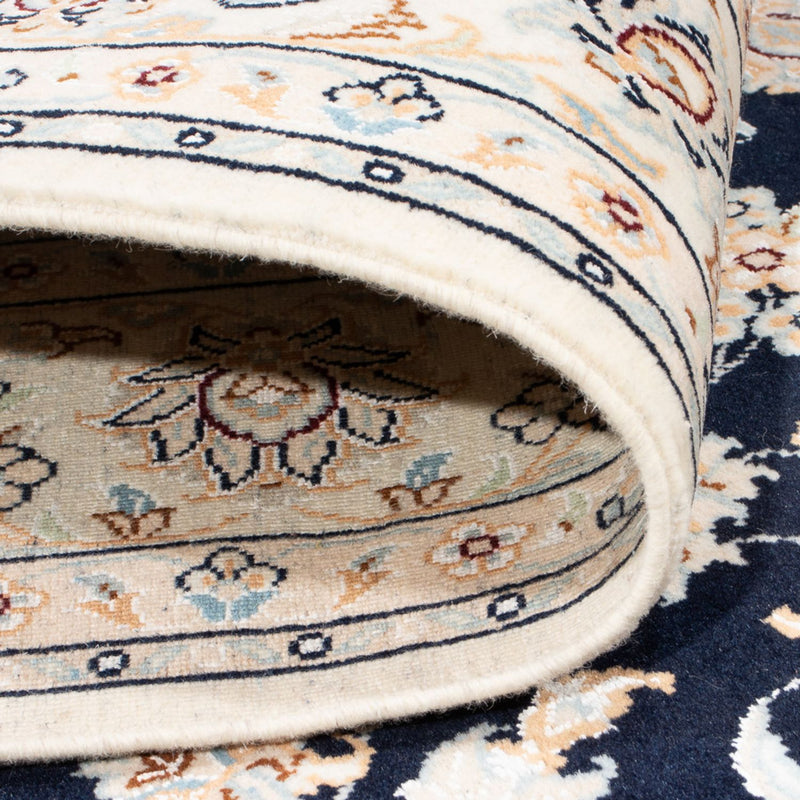 Perserteppich - Nain - Premium - 205 x 148 cm - dunkelblau