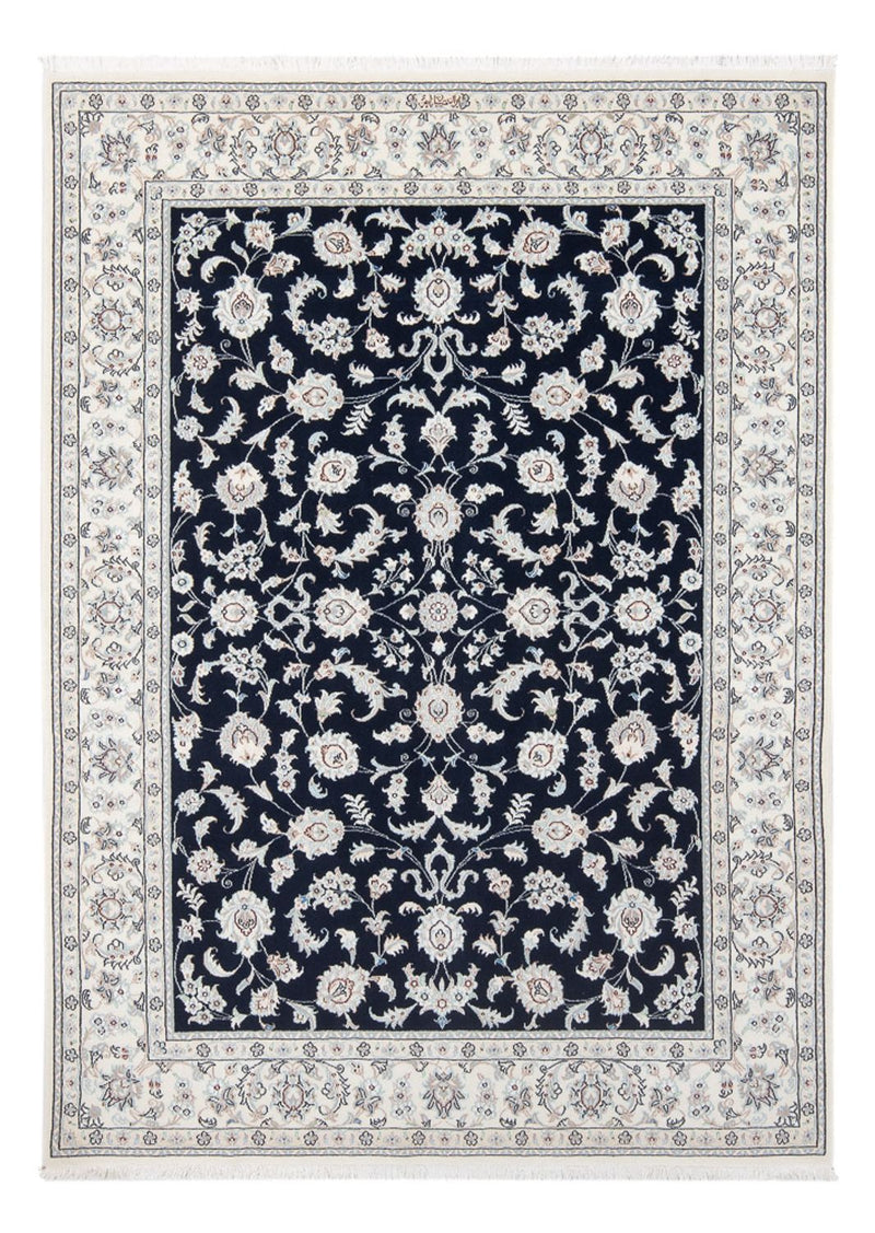 Perserteppich - Nain - Premium - 200 x 147 cm - dunkelblau
