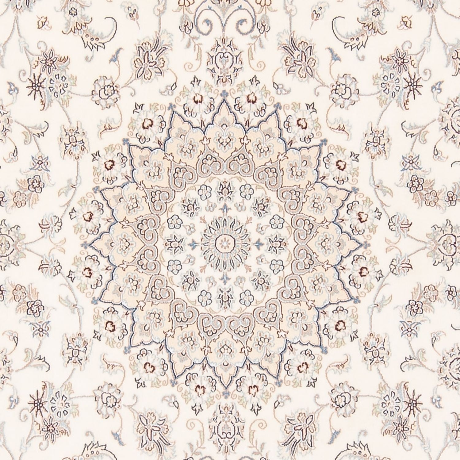 Perserteppich - Nain - Premium - 307 x 200 cm - creme