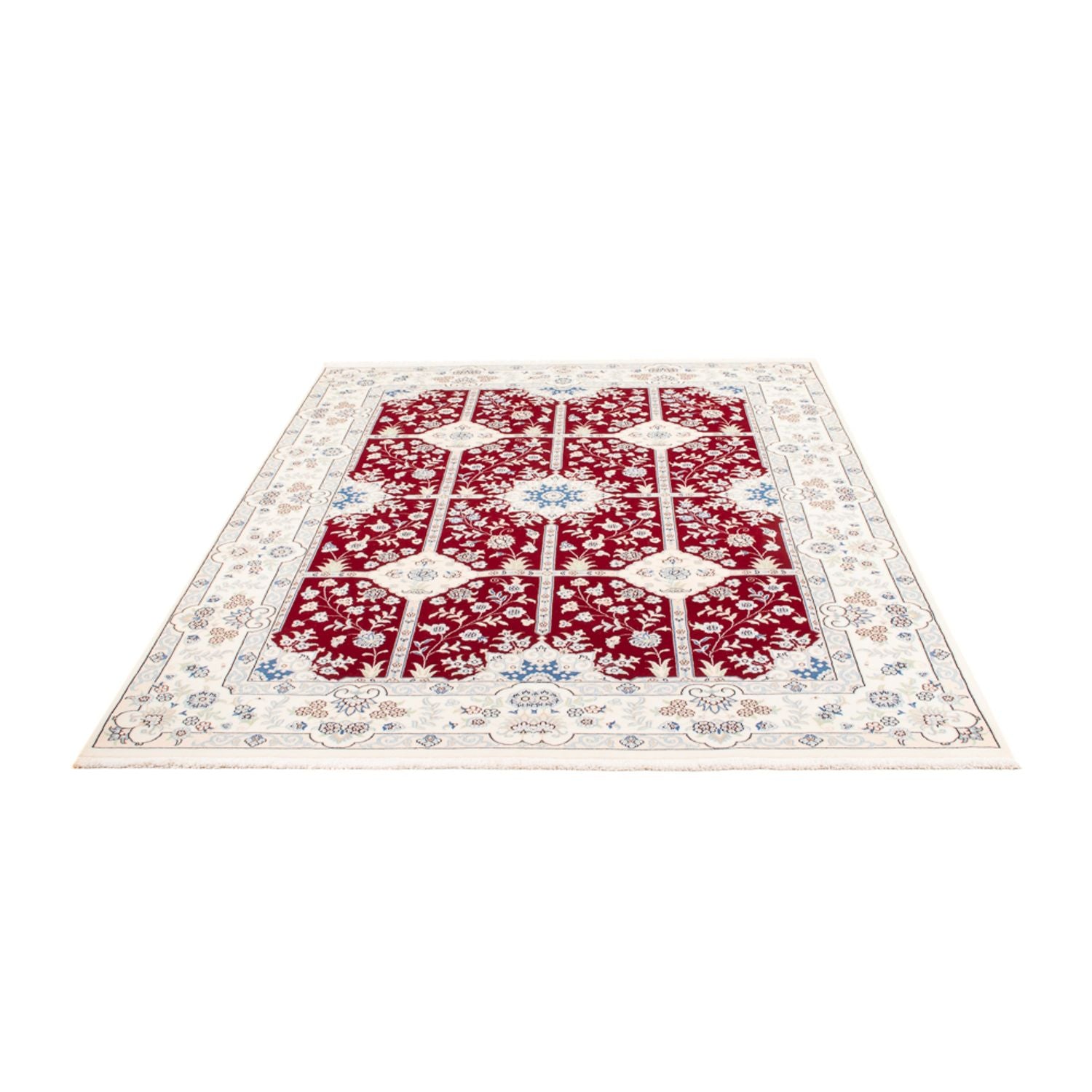 Perserteppich - Nain - 232 x 168 cm - rot