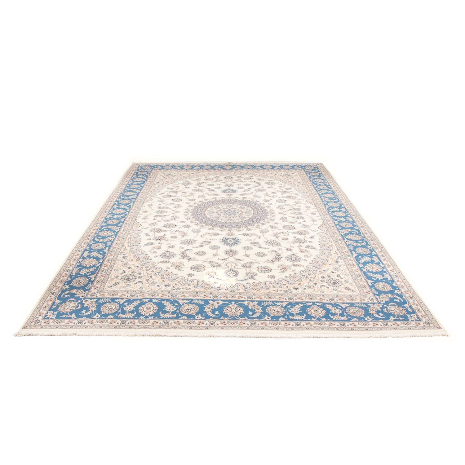 Perserteppich - Nain - Premium - 353 x 248 cm - creme