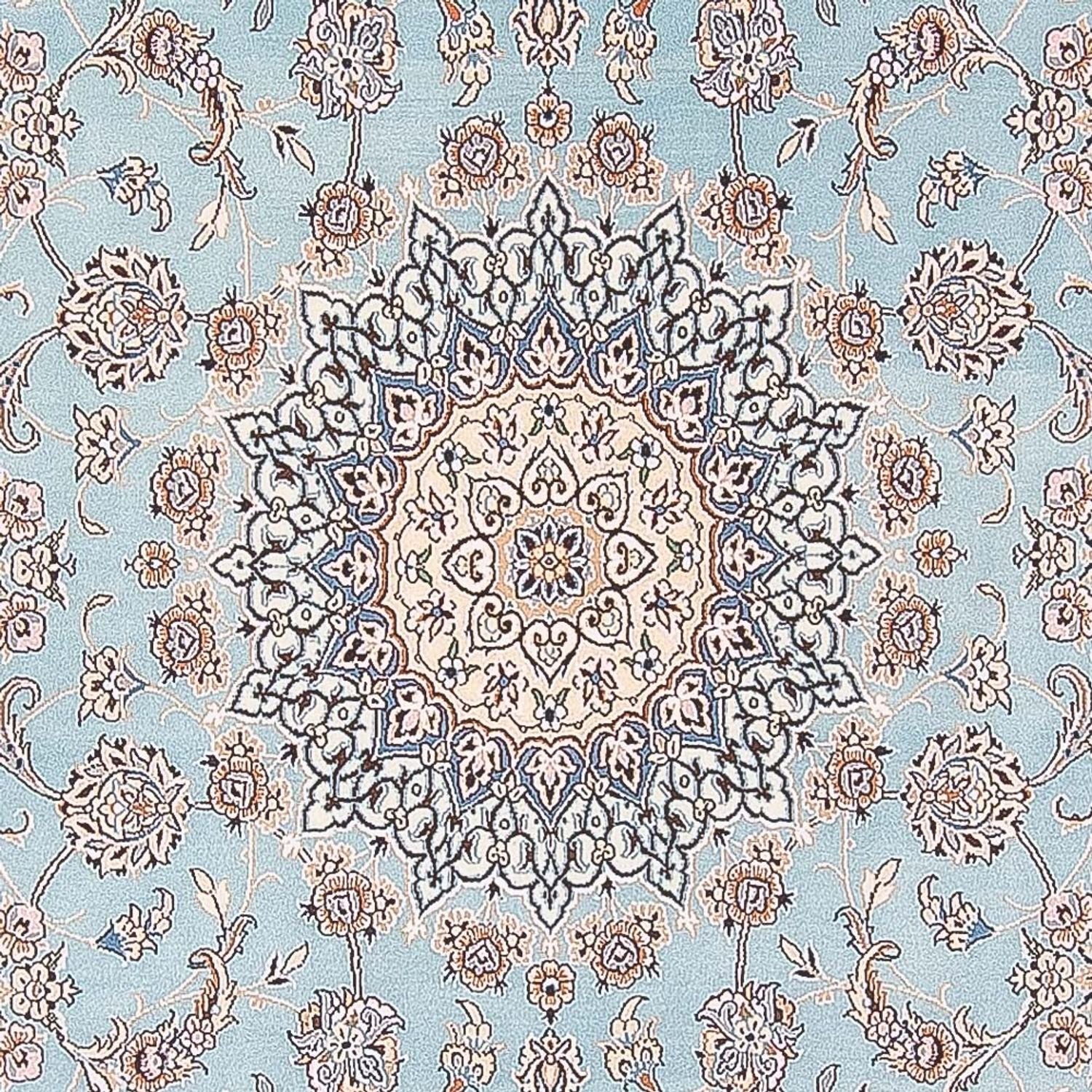 Perserteppich - Nain - Premium - 308 x 200 cm - hellblau