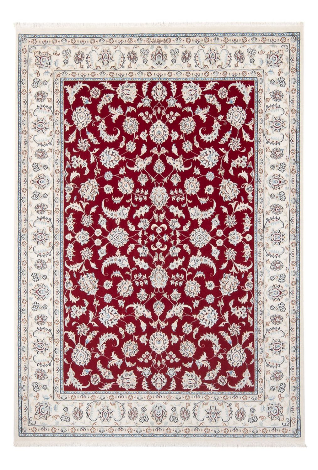 Perserteppich - Nain - Premium - 203 x 148 cm - rot