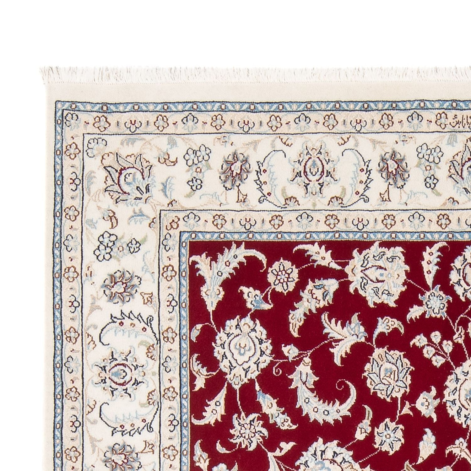 Perserteppich - Nain - Premium - 203 x 148 cm - rot