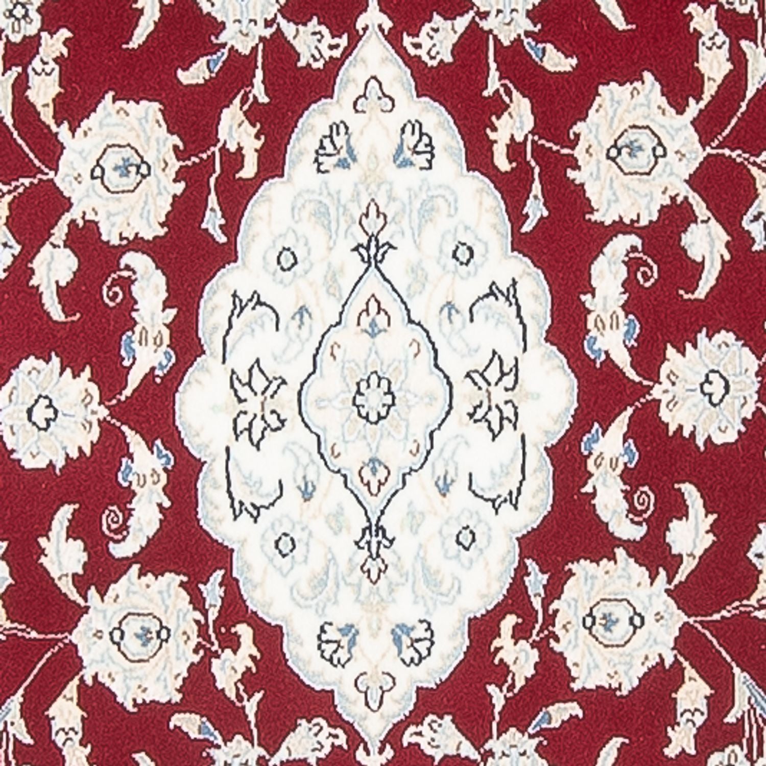 Läufer Perser - Nain - Premium - 347 x 87 cm - rot