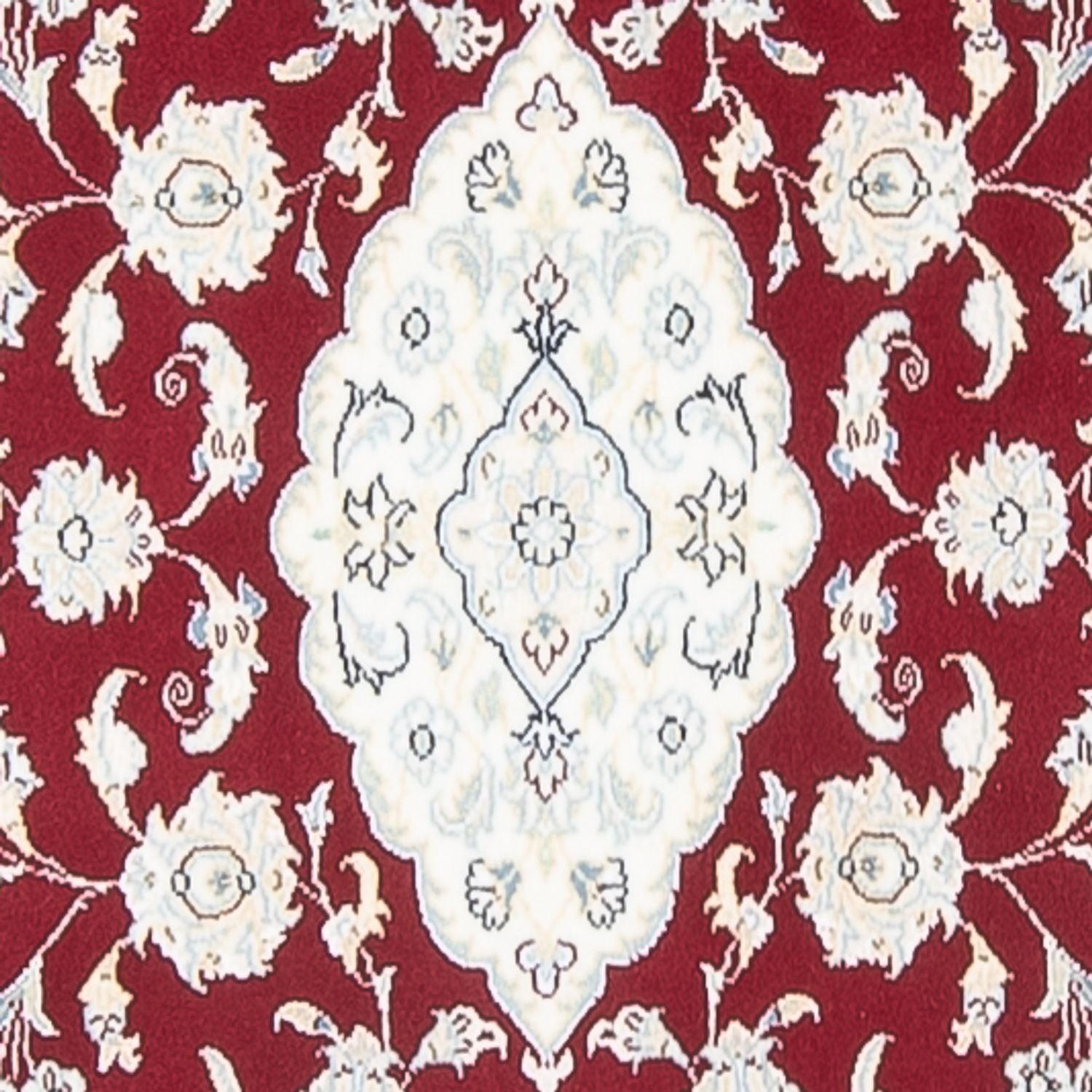 Läufer Perser - Nain - Premium - 350 x 85 cm - rot