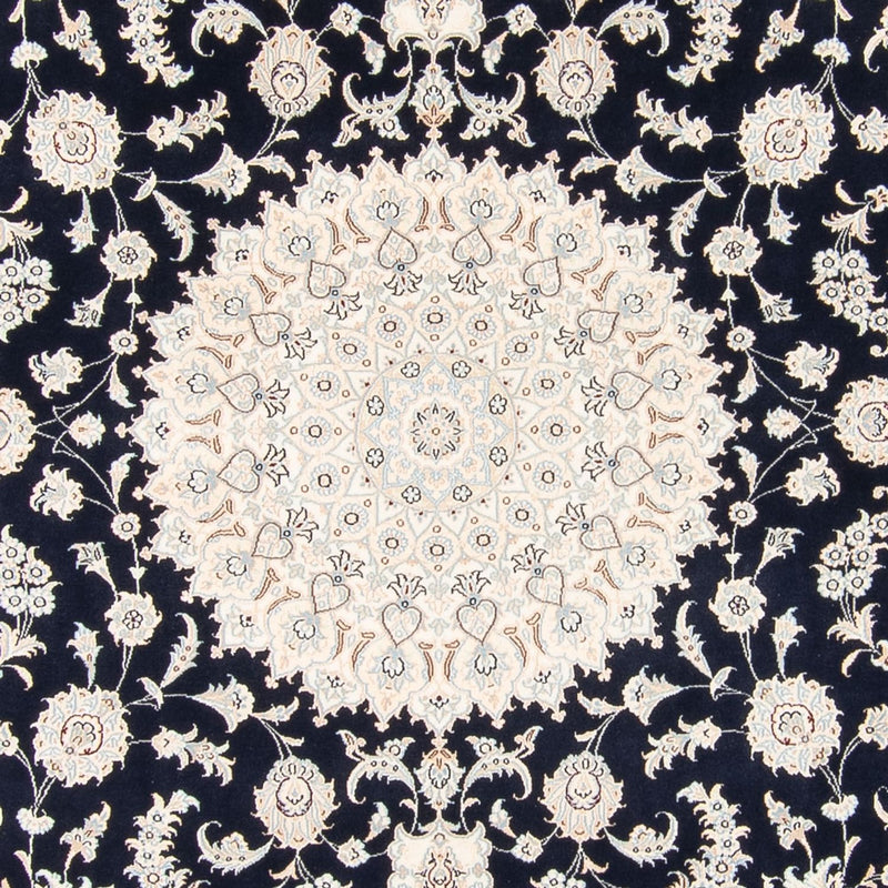 Perserteppich - Nain - 260 x 245 cm - dunkelblau