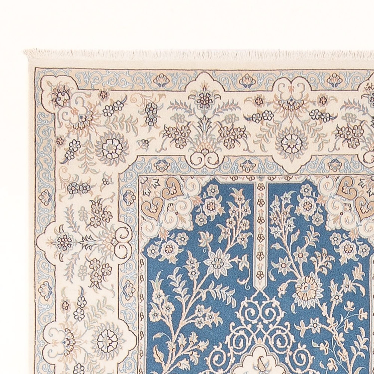 Perserteppich - Nain - Premium - 304 x 198 cm - hellblau