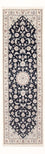 Läufer Perser - Nain - Premium - 245 x 80 cm - dunkelblau