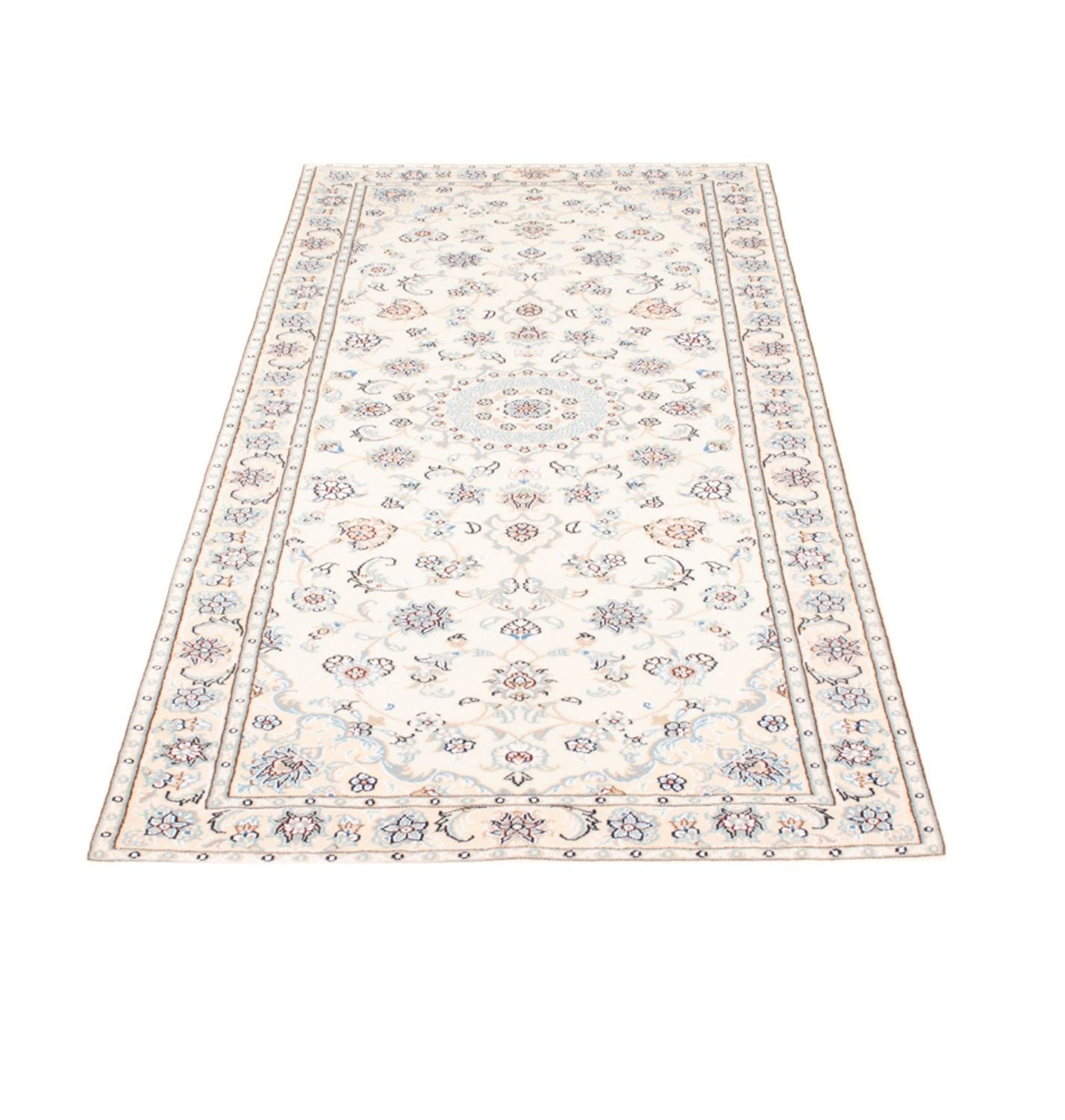 Läufer Perser - Nain - Royal - 197 x 81 cm - creme