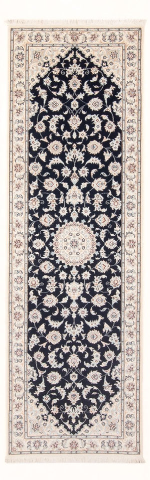 Läufer Perser - Nain - Premium - 241 x 83 cm - dunkelblau
