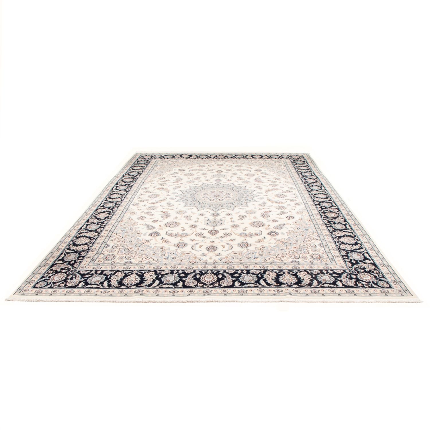 Perserteppich - Nain - Premium - 343 x 246 cm - creme