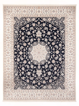 Perserteppich - Nain - Premium - 310 x 243 cm - dunkelblau