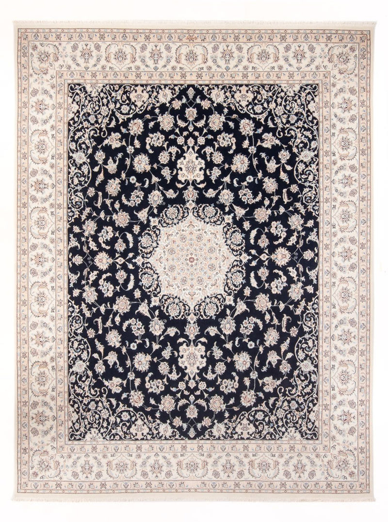 Perserteppich - Nain - Premium - 310 x 243 cm - dunkelblau