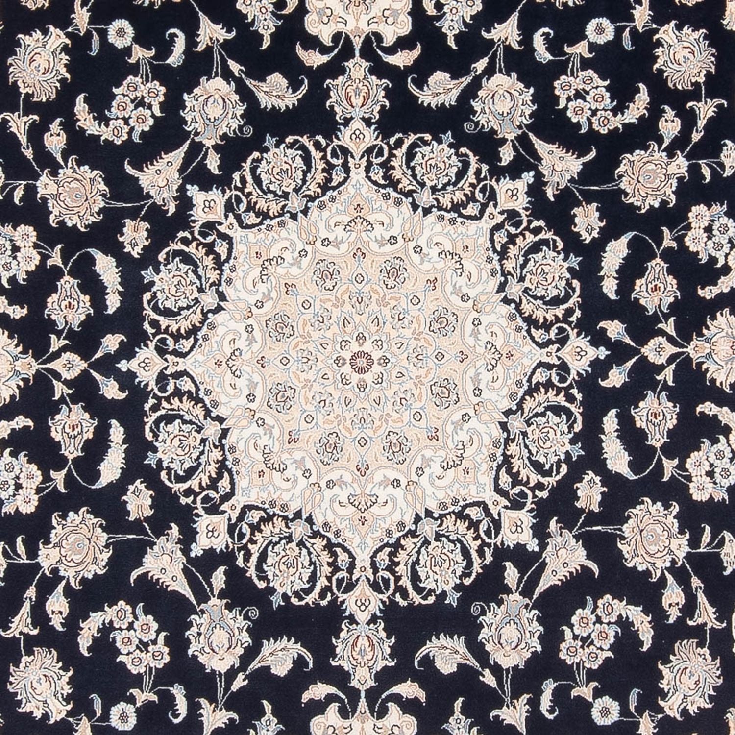 Perserteppich - Nain - Premium - 310 x 243 cm - dunkelblau