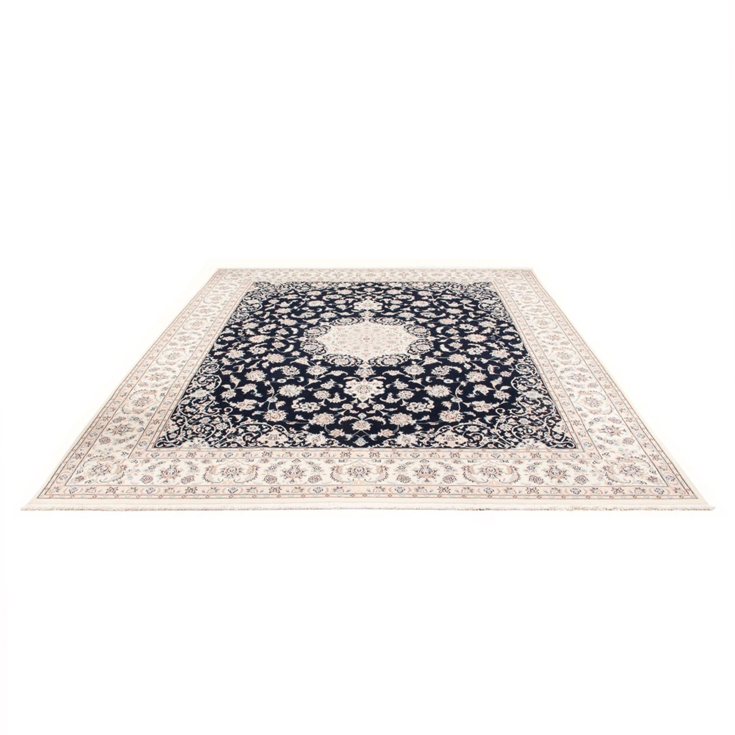 Perserteppich - Nain - Premium - 310 x 243 cm - dunkelblau
