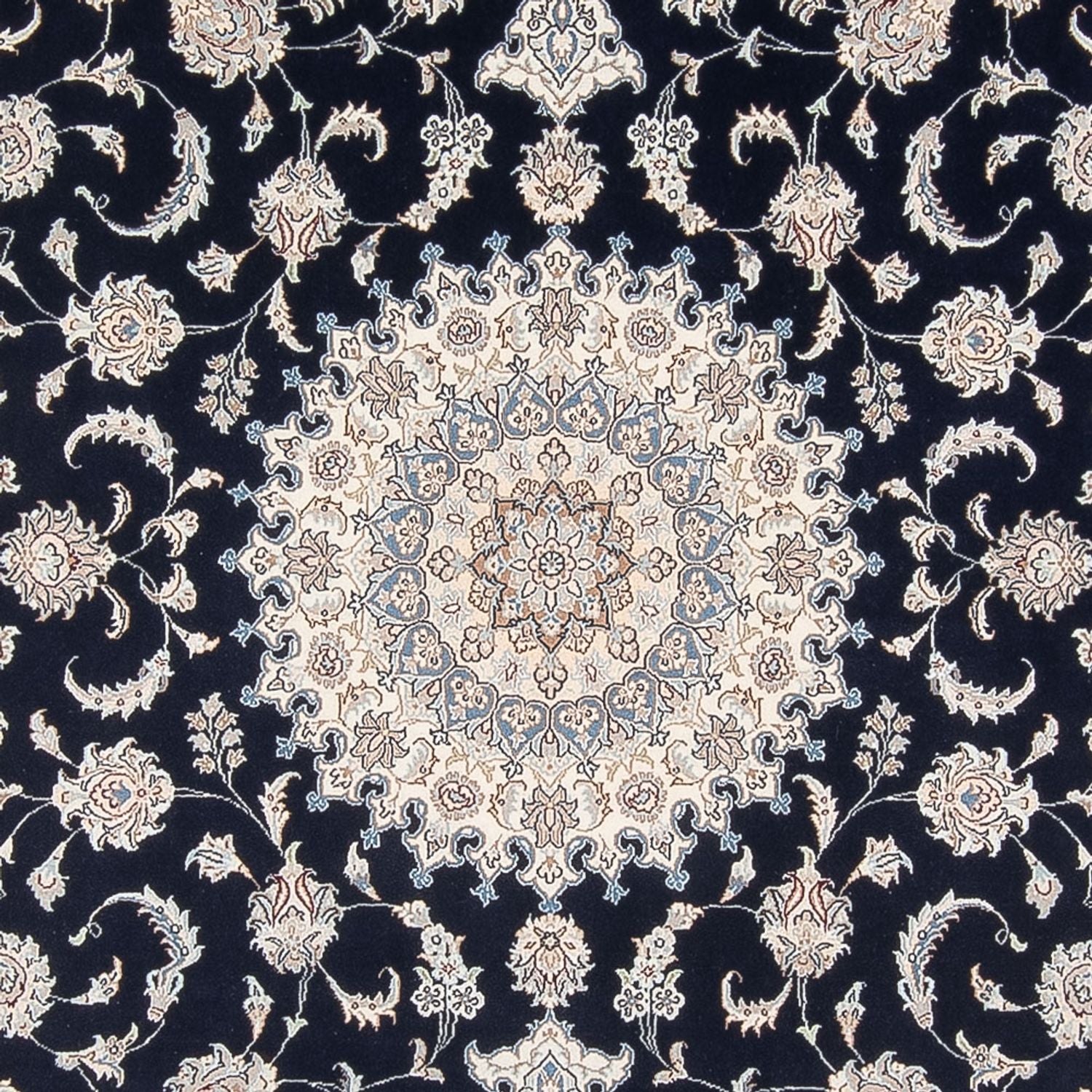 Perserteppich - Nain - Premium - 296 x 196 cm - dunkelblau