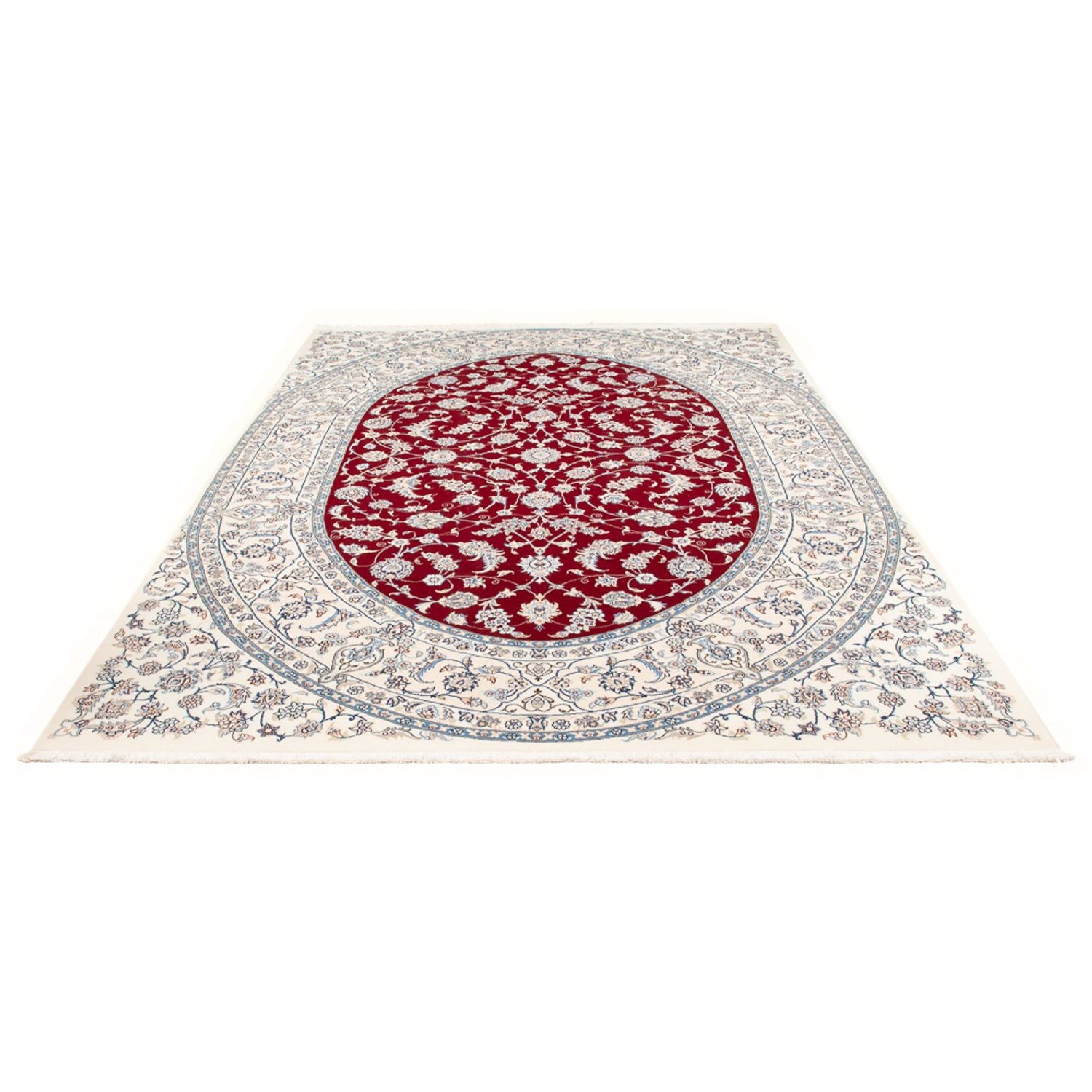 Perserteppich - Nain - Premium - 297 x 203 cm - rot