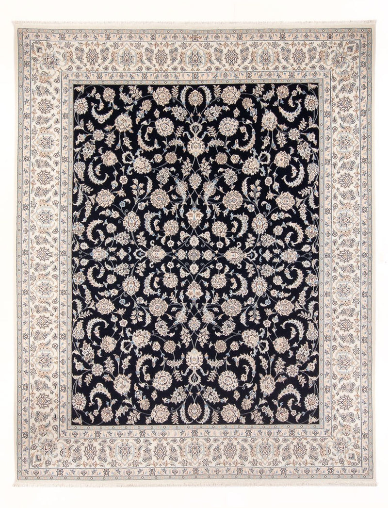 Perserteppich - Nain - Premium - 305 x 248 cm - dunkelblau