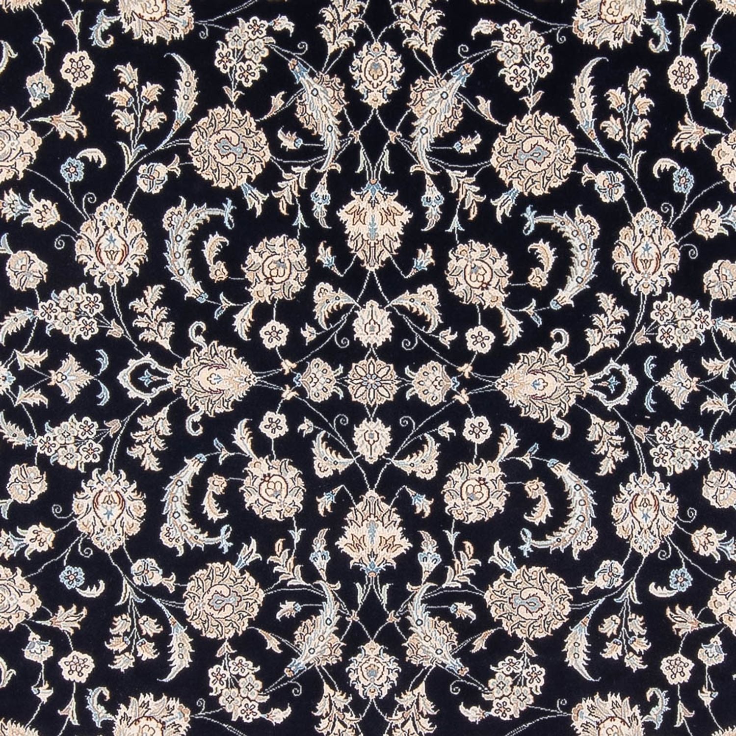 Perserteppich - Nain - Premium - 305 x 248 cm - dunkelblau