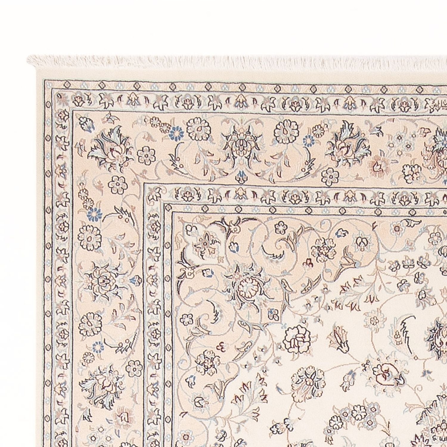 Perserteppich - Nain - Premium - 300 x 198 cm - creme