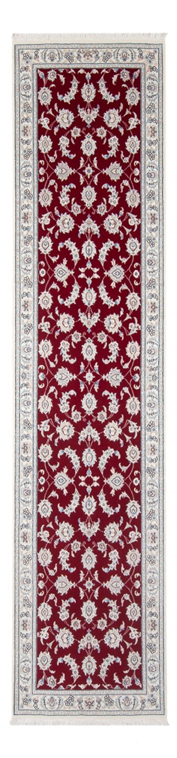 Läufer Perser - Nain - Premium - 312 x 81 cm - rot