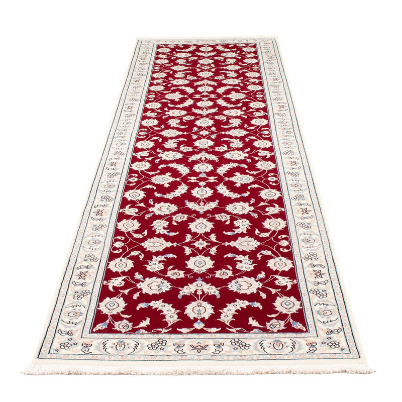 Läufer Perser - Nain - Premium - 312 x 81 cm - rot